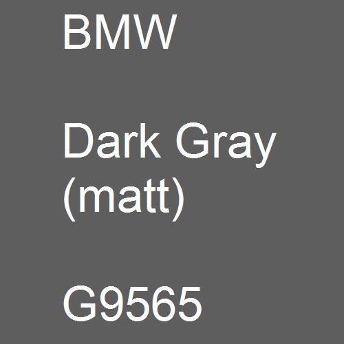 BMW, Dark Gray (matt), G9565.